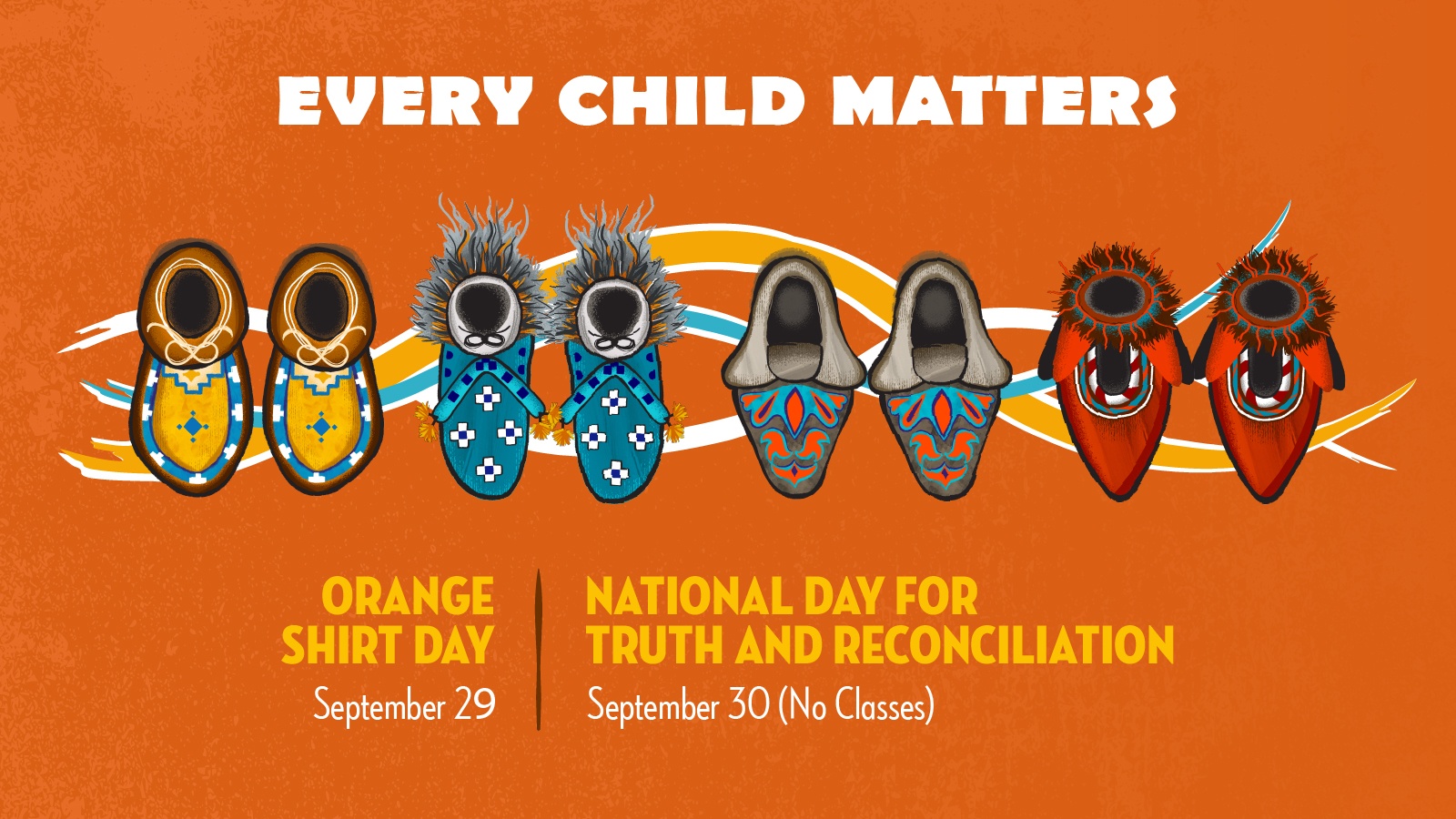 Every Child Matters Orange Shirt Day September 29 National Day for Truth and Reconciliation September 30